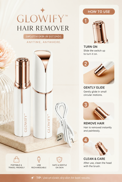 Glowify™ Mini Facial Hair Remover